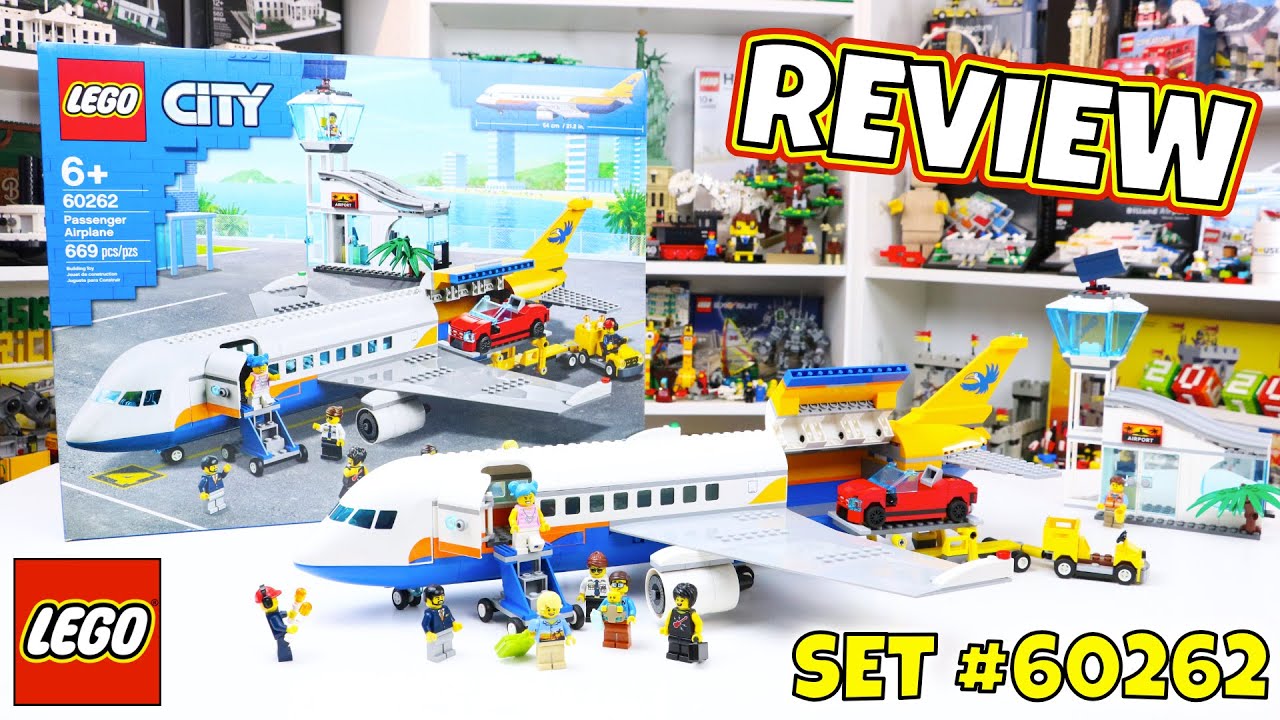 LEGO City Passenger Plane Review - LEGO Set # 60262