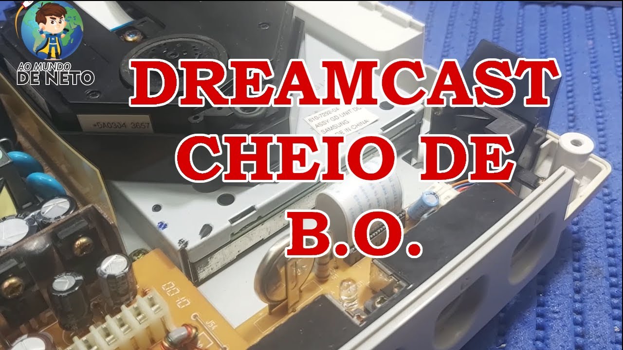 DREAMCAST REINICIANDO, CHEIO DE B.O.