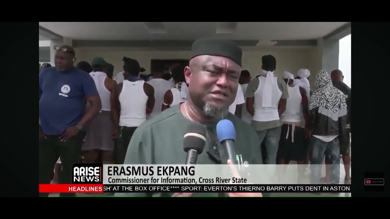 POLICE RECORD ARMS MOP UP IN CROSS RIVER