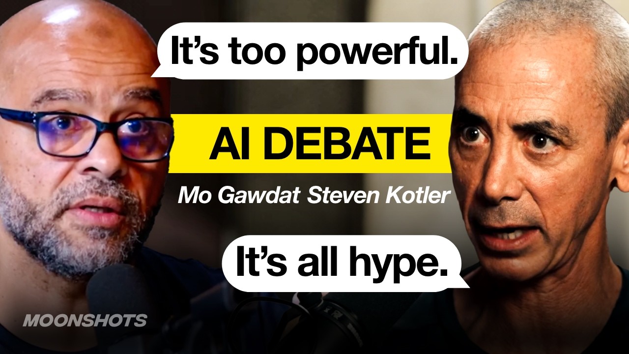 AI Experts Debate the Future of AI (Opposite Opinions) Mo Gawdat & Steven Kotler | EP #177