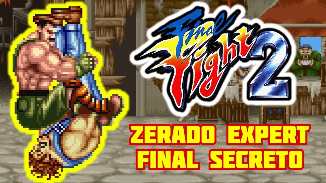 Final Fight 2 - ZERADO no Expert - FINAL SECRETO com o Haggar