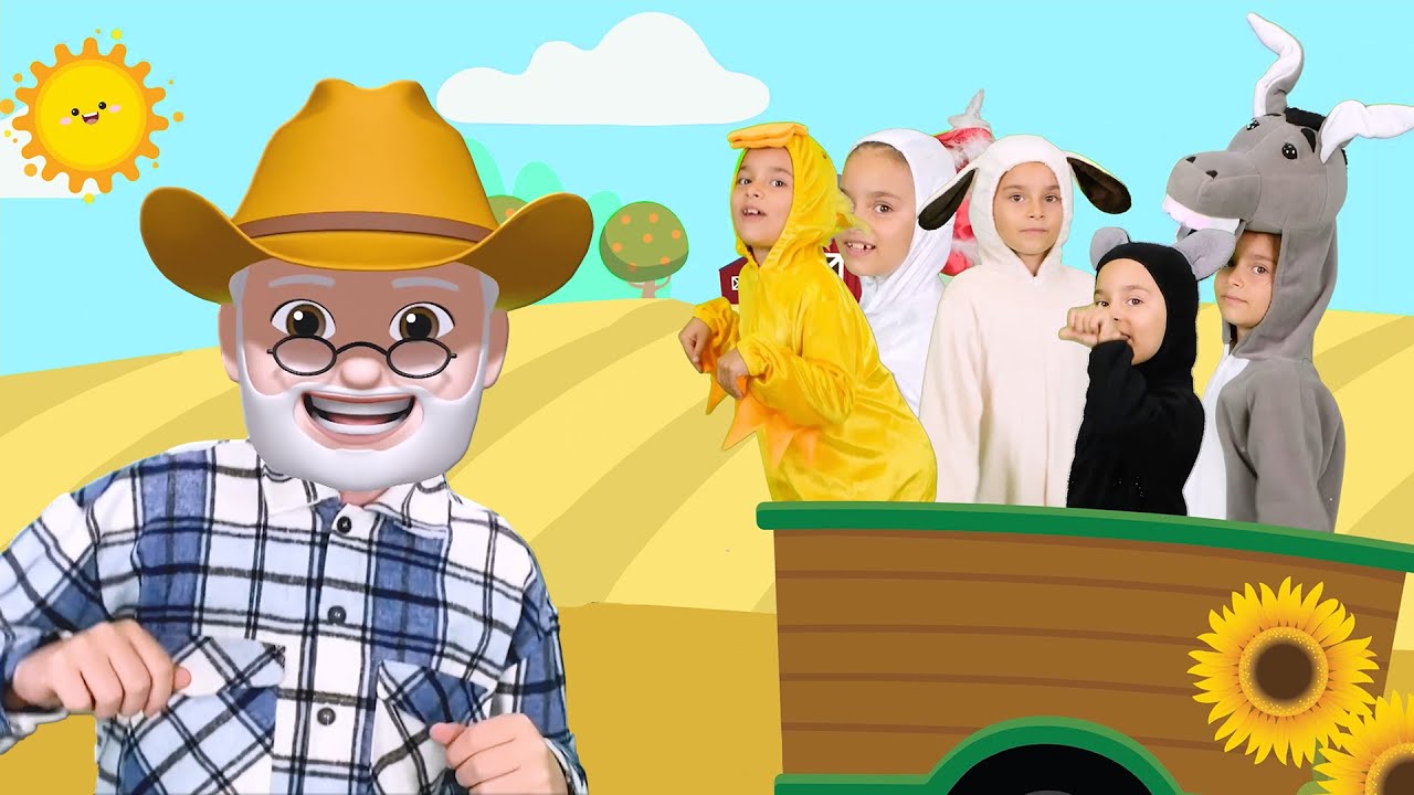 🐮 Dedemin &Ccedil;iftliğinde 🐔 |&nbsp;Hayvanları &Ouml;ğreten &Ccedil;ocuk Şarkısı |&nbsp;Pırtık #alibabanın&ccedil;iftliği