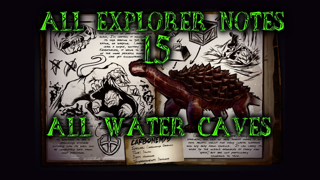 How To Find All Explorer Notes On The Island! | Ark: Survival Evolved | Part 15