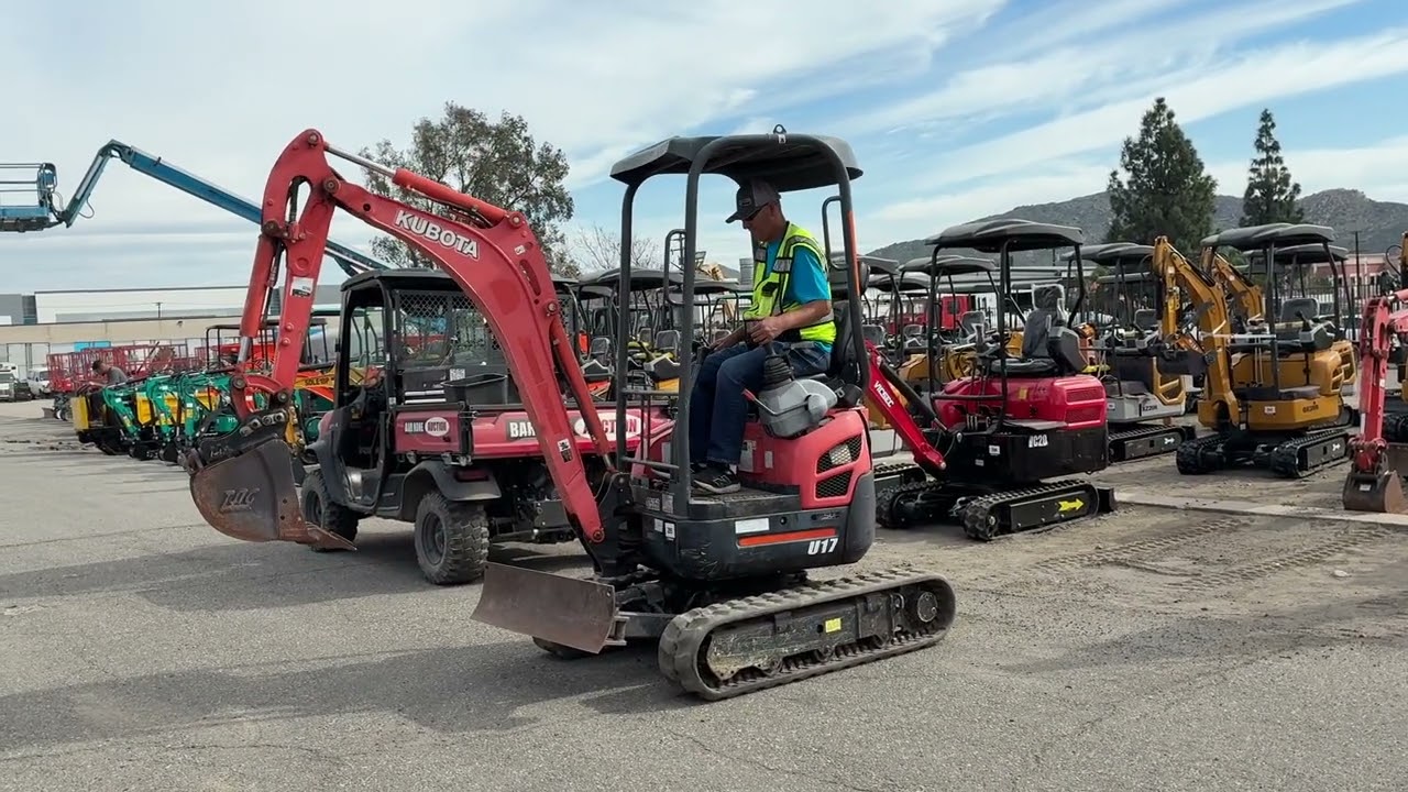 2017 Kubota U17 Hydraulic Excavator