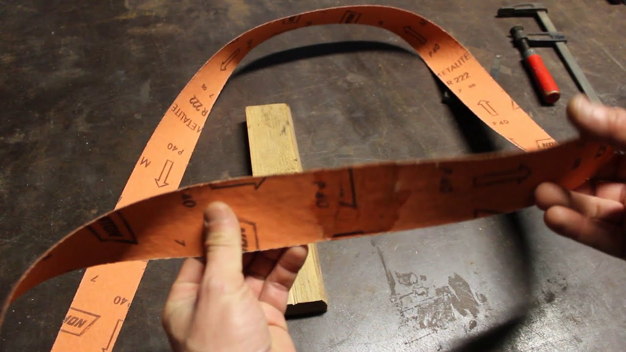 Nastro  telato per levigatrice Fai da te (DIY belt sander)