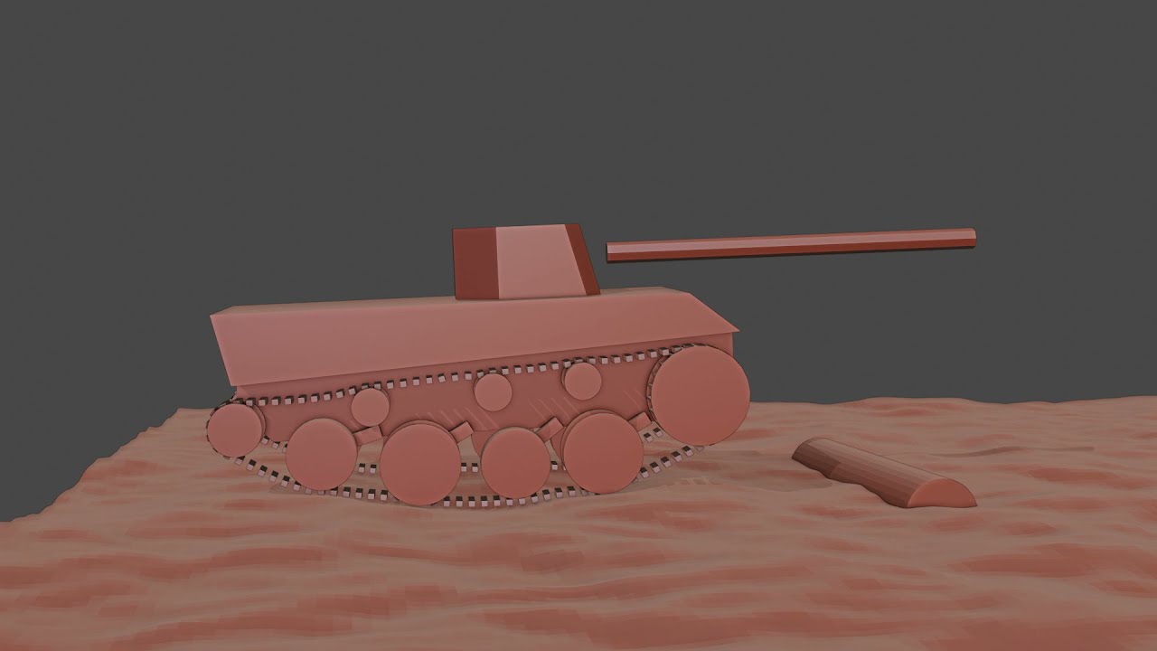 New blender 2.92 tank rig test!