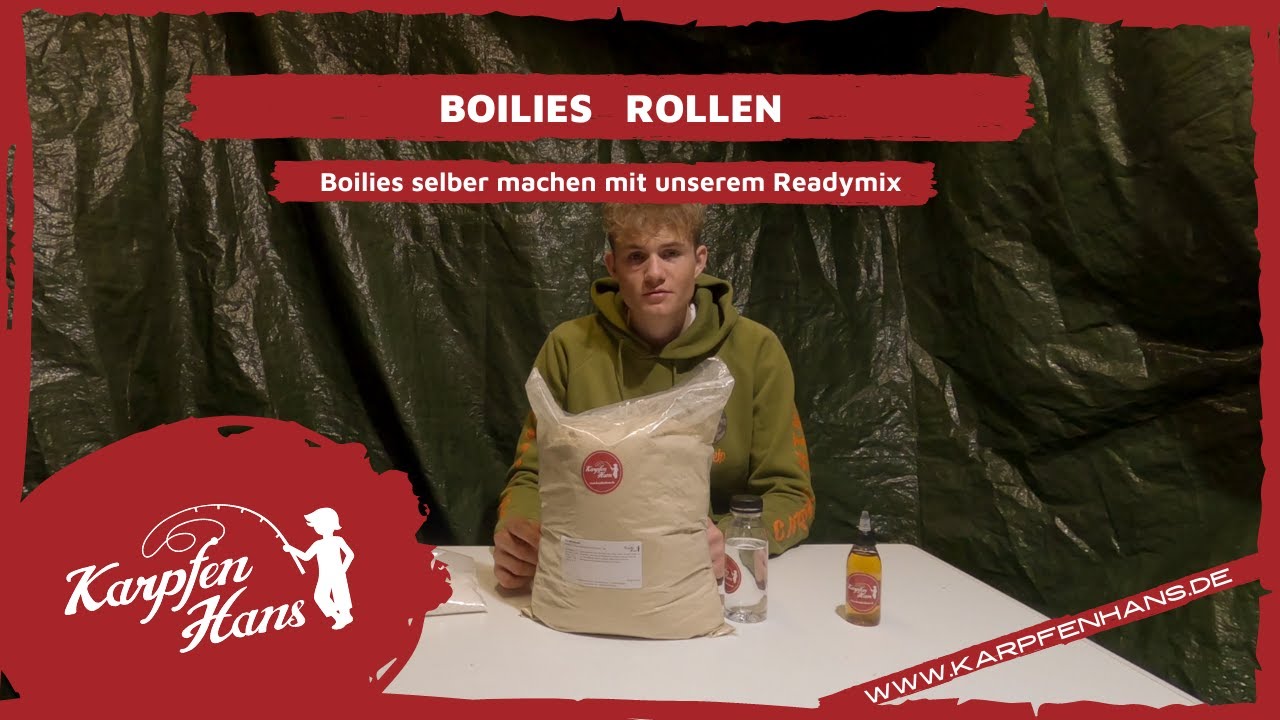 Boilies rollen | Boilies selber machen | mit Niklas Welp