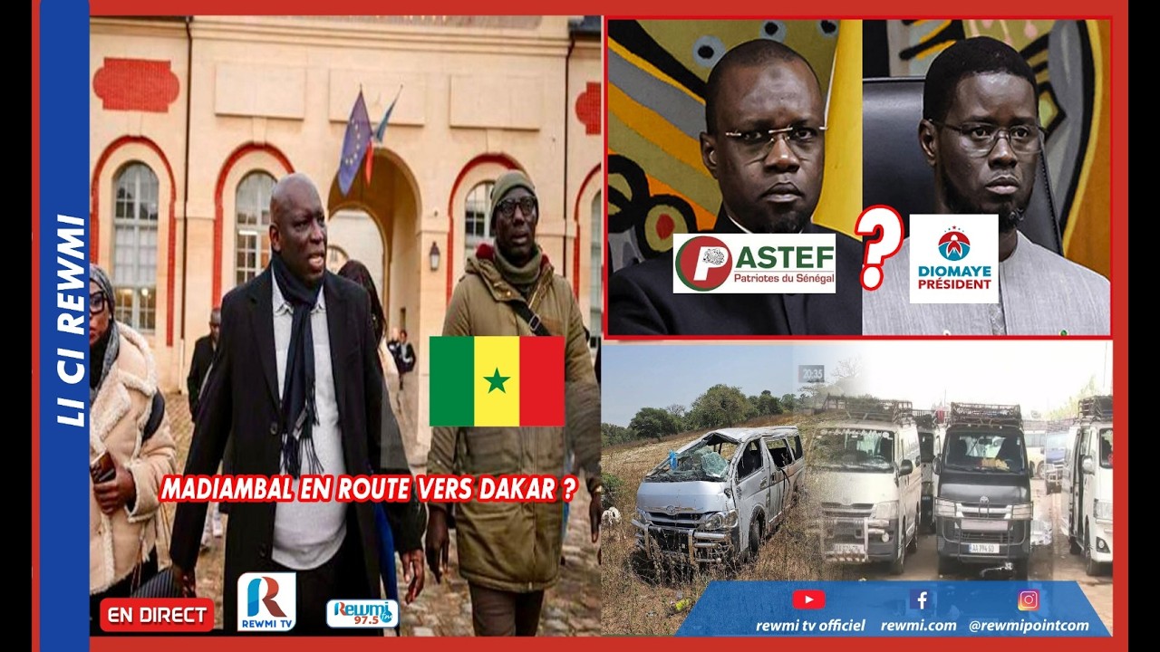 🛑🛑🛑EXTRADITION PARTIELLE : Madiambal en route vers Dakar ?