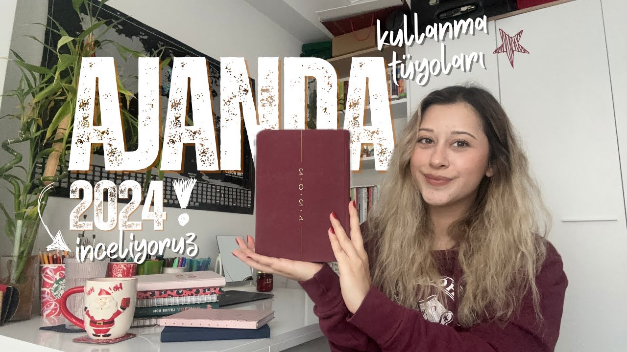 AJANDA KULLANMA | Nasıl Kullanıyorum? 2024 ve Daha Eski Ajandalarımı İnceliyoruz, Tüyolar 💌 💫