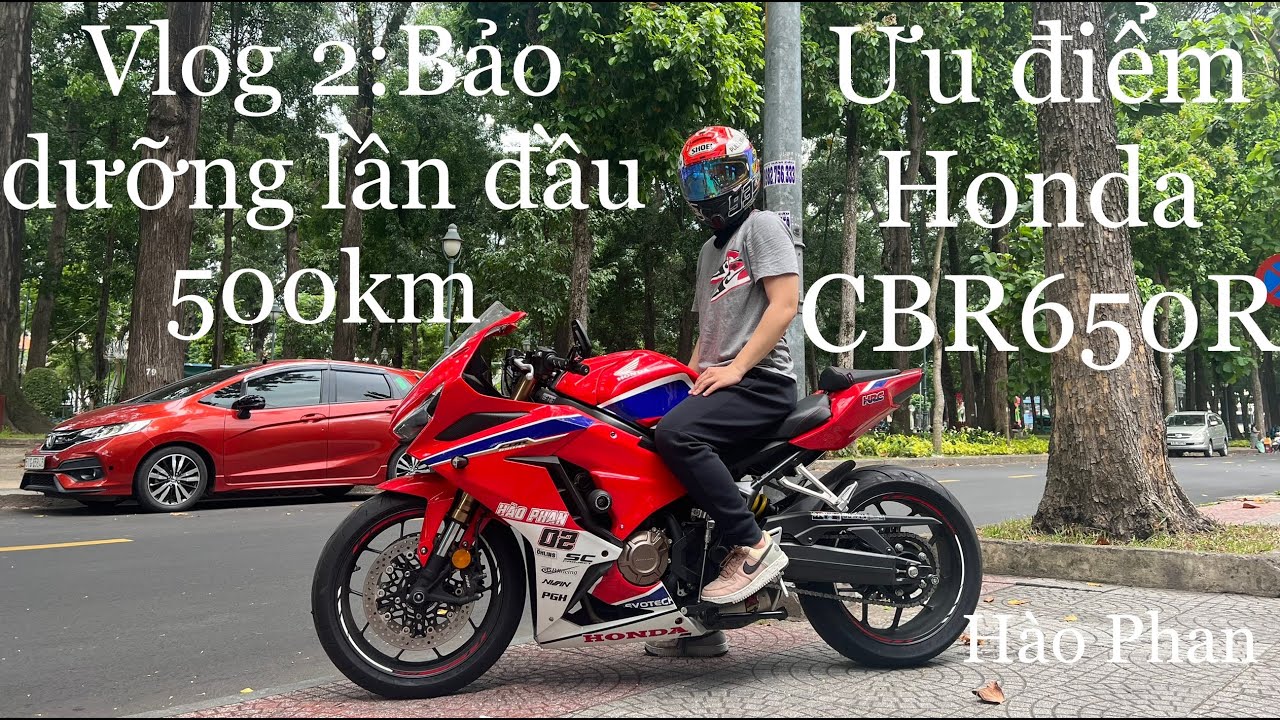 Hào Phan Vlog #2: Kinh nghiệm bảo dưỡng moto lần đầu và những ưu điểm mình thích trên Honda CBR650R