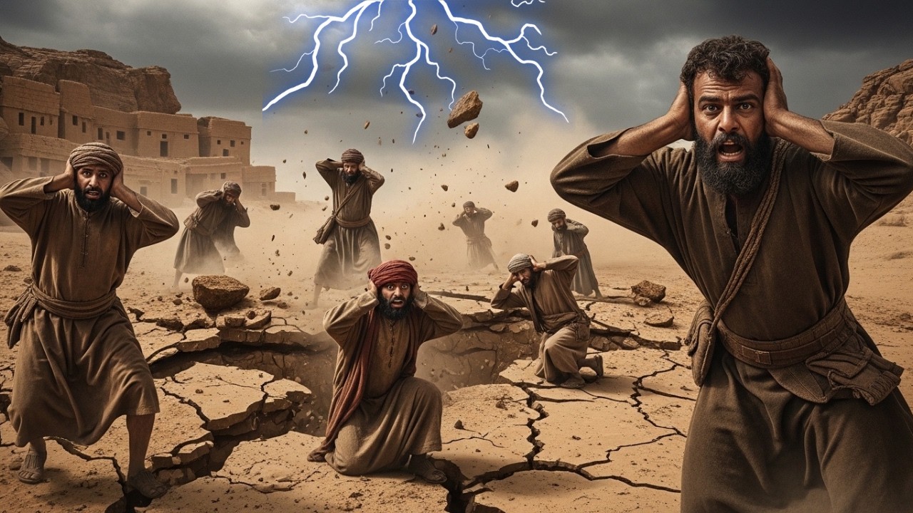 Jab Qoum e Samood Par Aaya Allah Ka Azaab | Cheekh Aur Zalzale Ka Khaufnaak Waqia