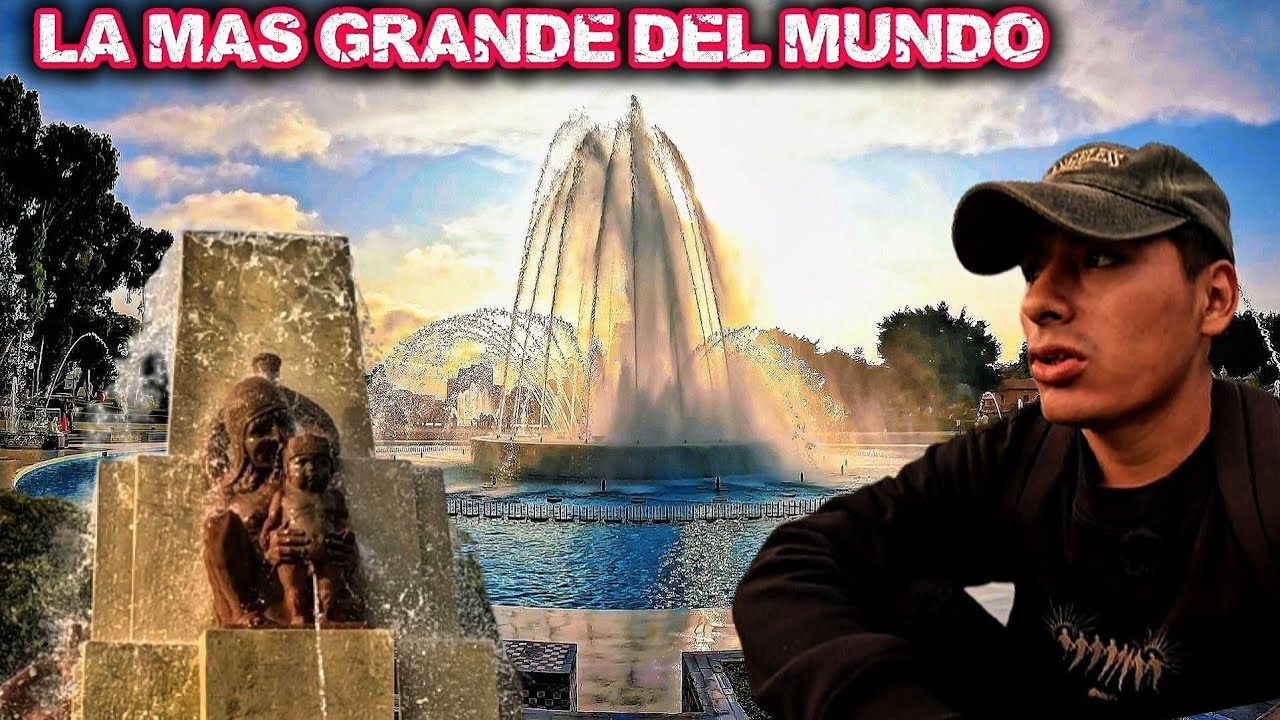 Exploré EL CIRCUITO MÁGICO DE  LAS AGUAS 🌎 perú | lima 🇵🇪