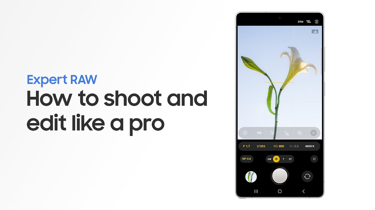 How to use Expert RAW | Galaxy S25 Series | Samsung
