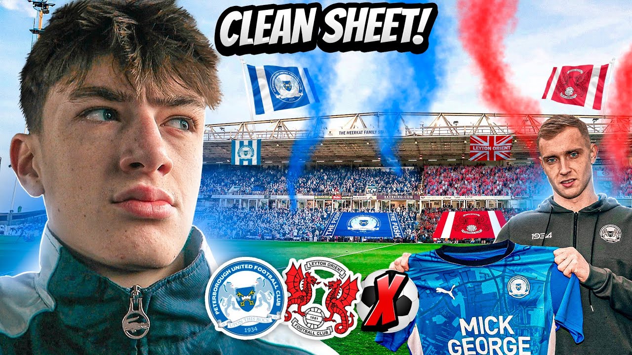 FIRST CLEAN SHEET OF THE SEASON for PETERBOROUGH UNITED vs LEYTON ORIENT