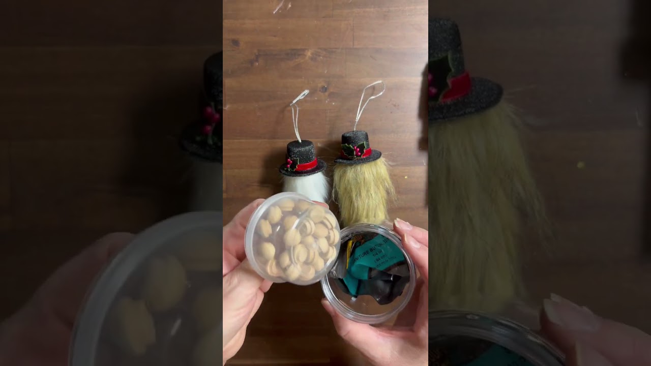 Hobby Lobby Mini Snowman Hat DIY