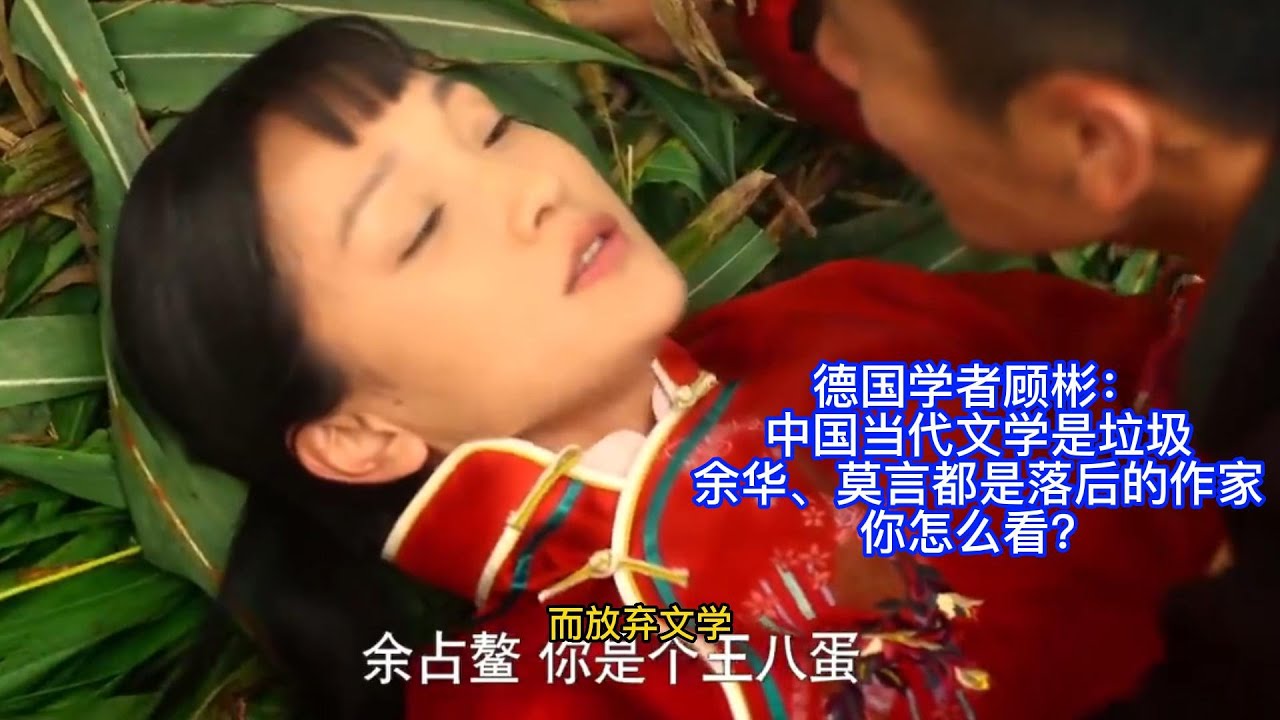 德国学者顾彬：中国当代文学是垃圾，余华莫言都是落后的作家,你怎么看？#作家#文学 #中国文学