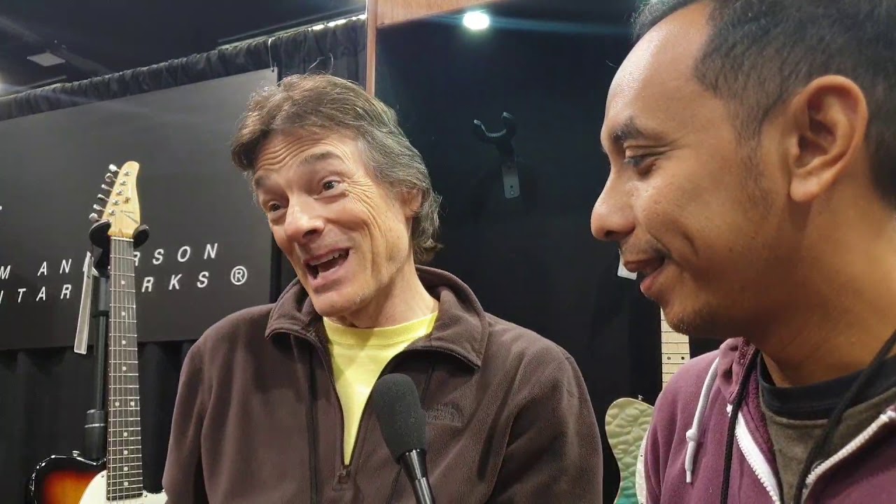 HIENDTV Episode #100 : A Visit to Anderson Guitar Booth at NAMM 2019