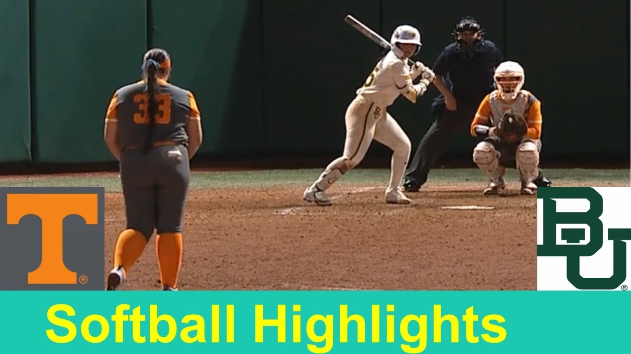 #2 Tennessee vs #19 Baylor Softball Game 2 Highlights, Feb 9 2024