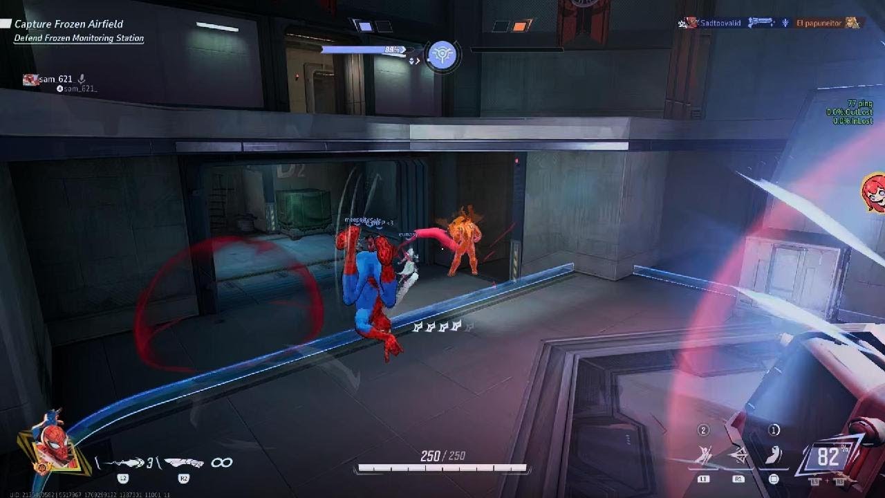 Spiderman still on
