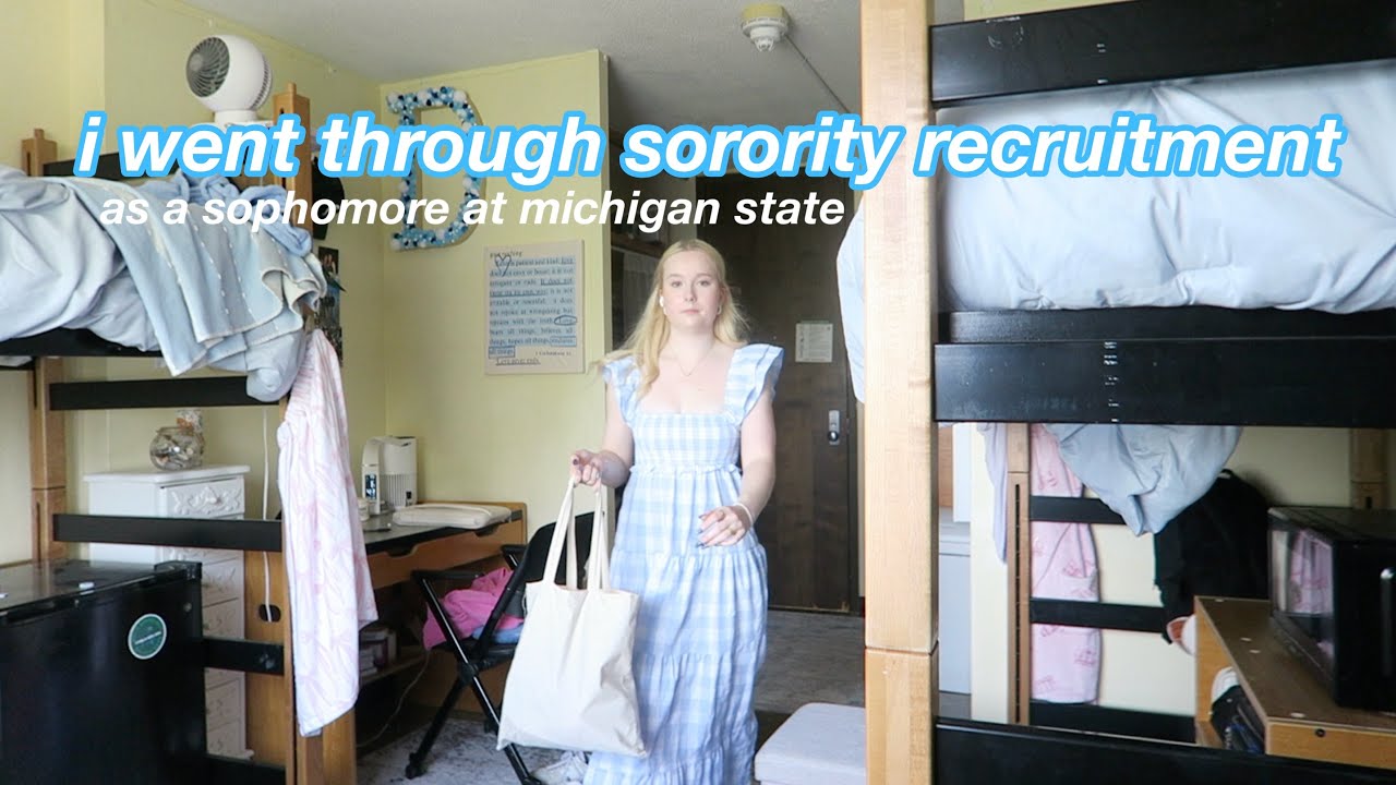 i went through sorority rush!!! 