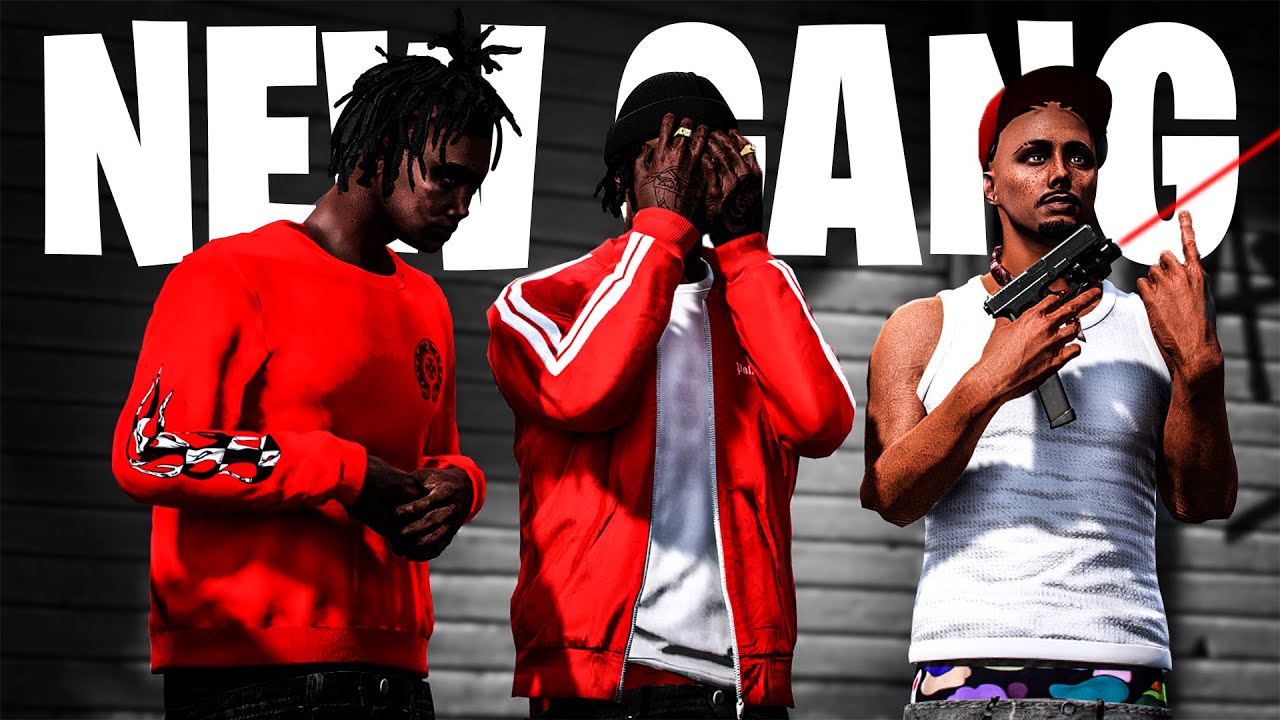 I started a BLOOD GANG in GTA 5 RP! (New Leaf RP)