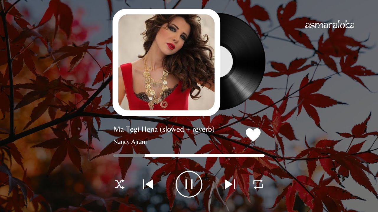 nancy ajram - ma tegi hena (slowed + reverb)