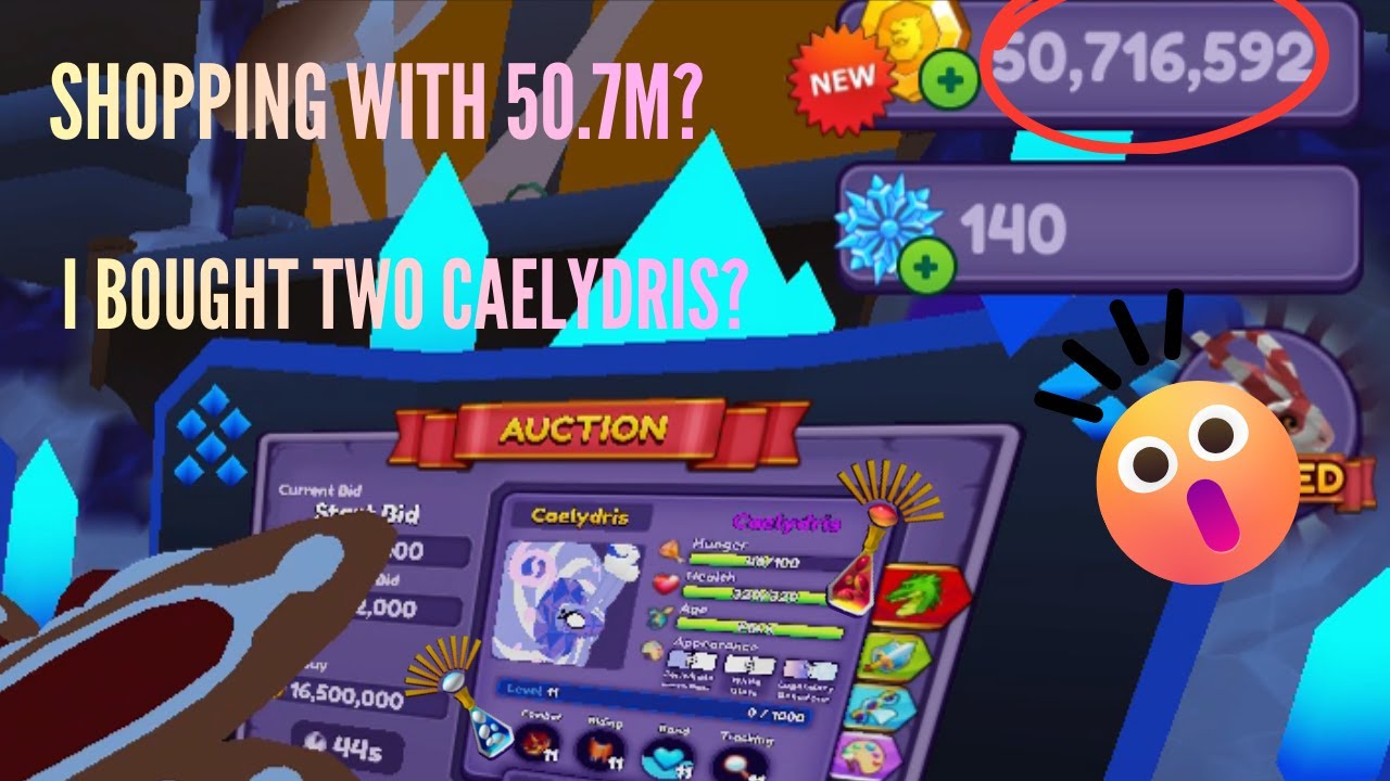 i bought stuff with 50 million coins! (dragon adventures)