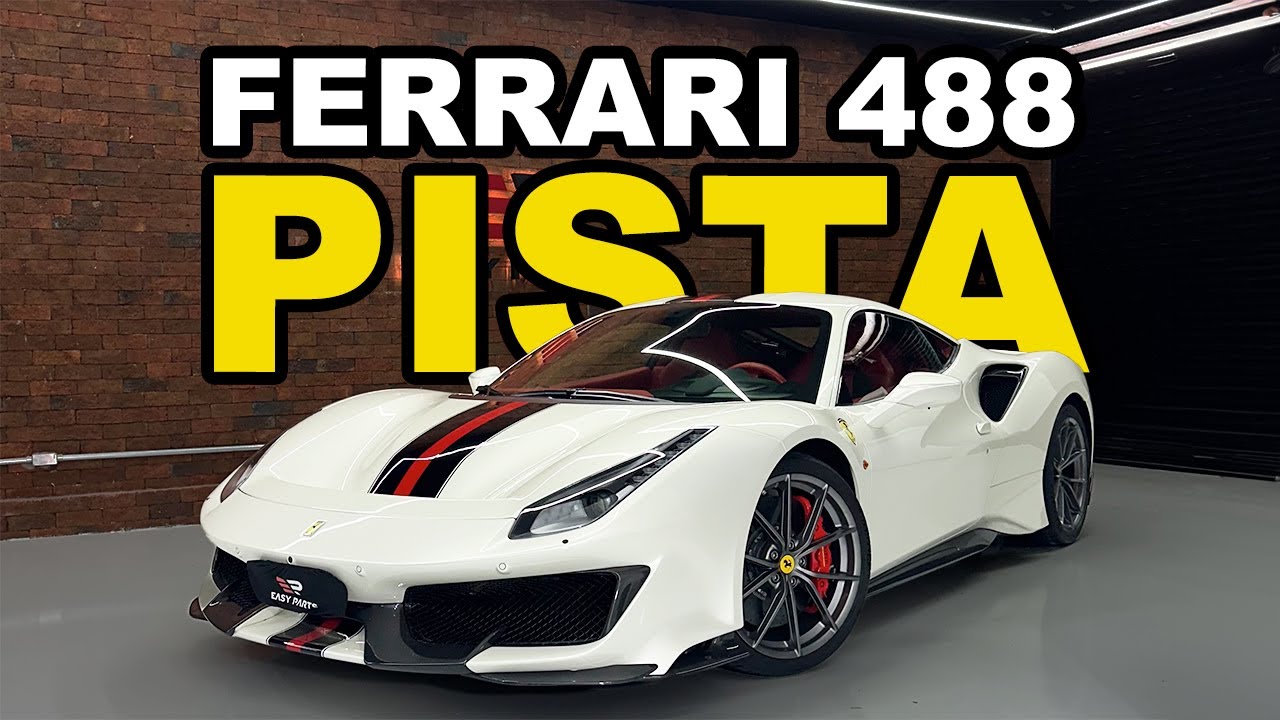 FERRARI 488 PISTA em uma configuração ESPETACULAR na EASY PARTS!