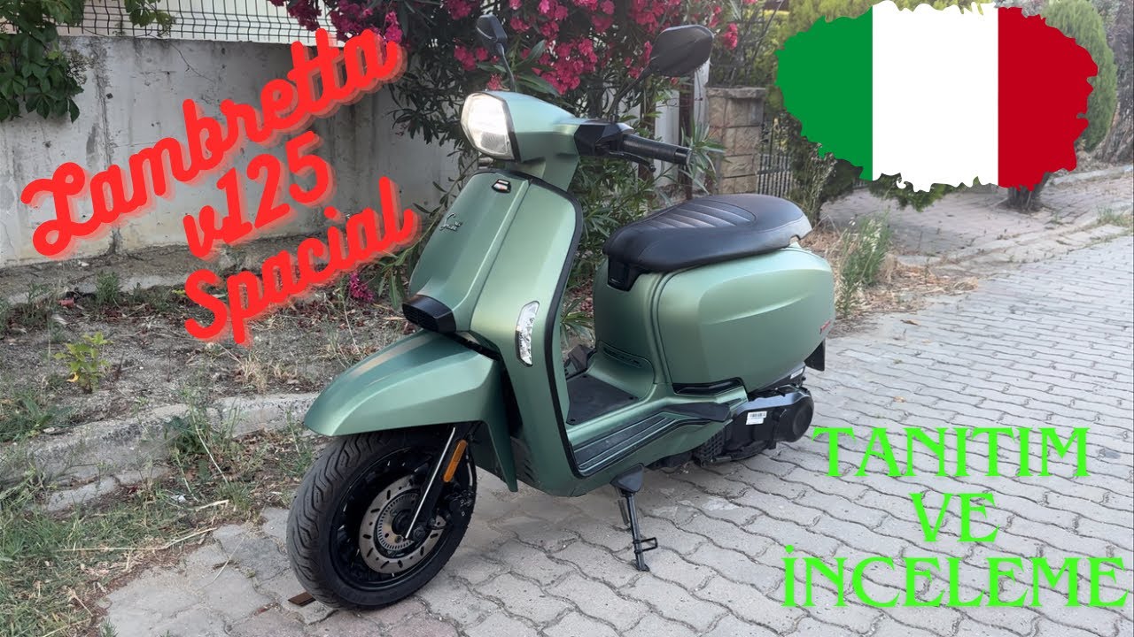 *HER ŞEYDEN BİRAZ* LAMBRETTA V125 SPECİAL İNCELEME