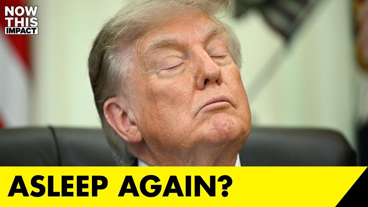 Трамп СНОВА, похоже, засыпает, пока директор NIH озвучивает беспочвенные теории заговора о вакцинах