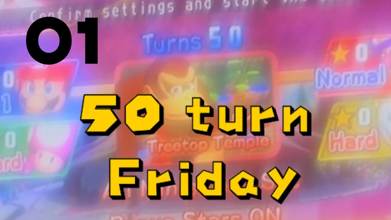 ￼The Great Bonanza | Mario party 8| [50 turn Friday] Part 1