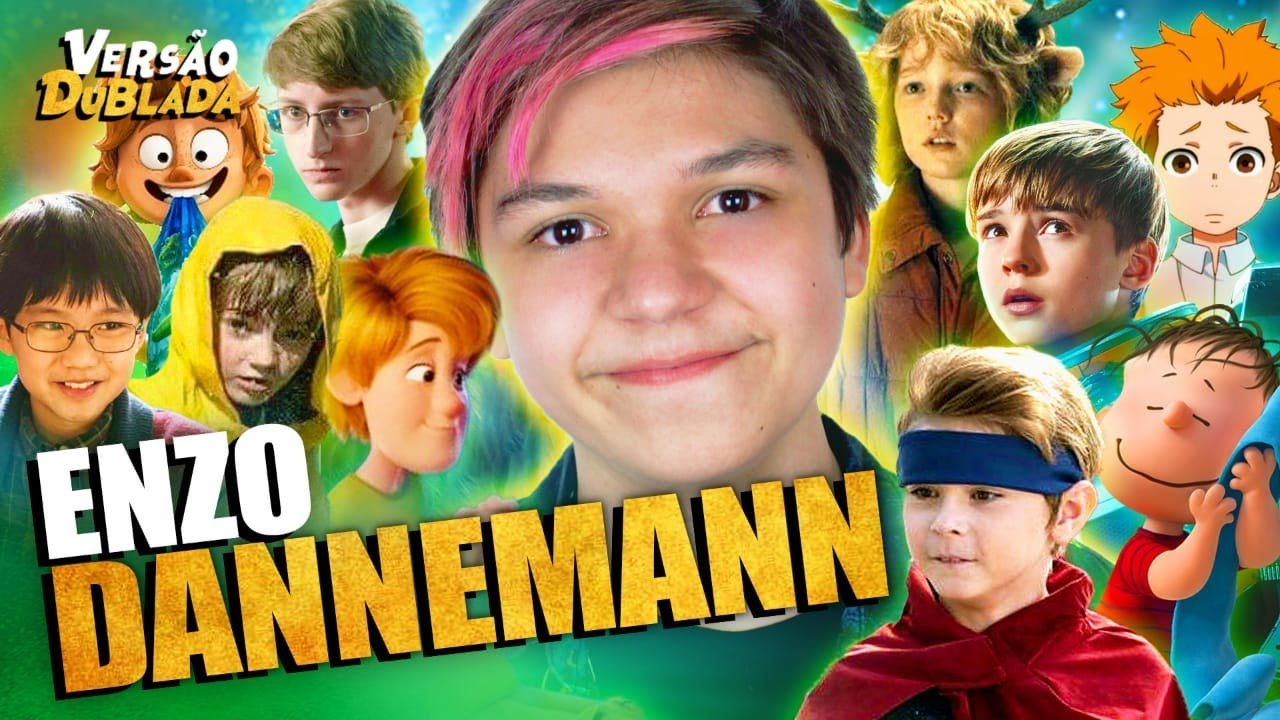 ENZO DANNEMANN | A NOVA GERAÇÃO DE DUBLADORES JÁ COMEÇOU!