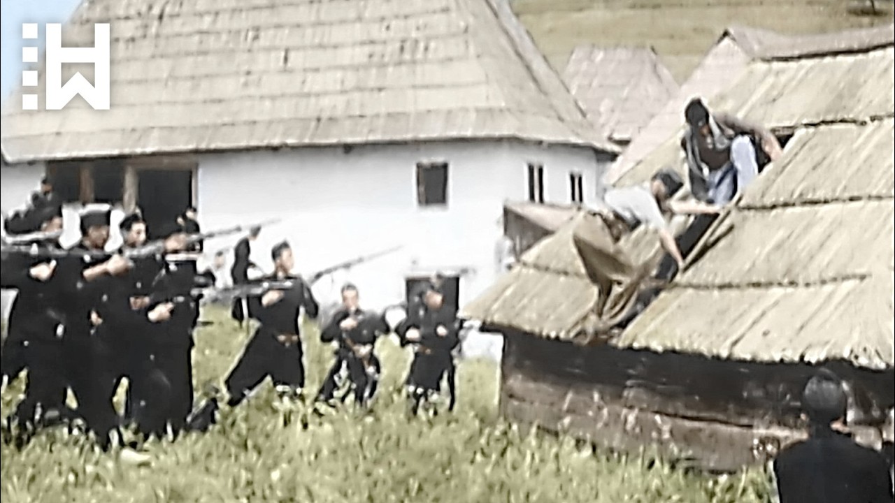 Execution of Usta&scaron;e Nazi Sexual Deviants who Killed 820 Serbs