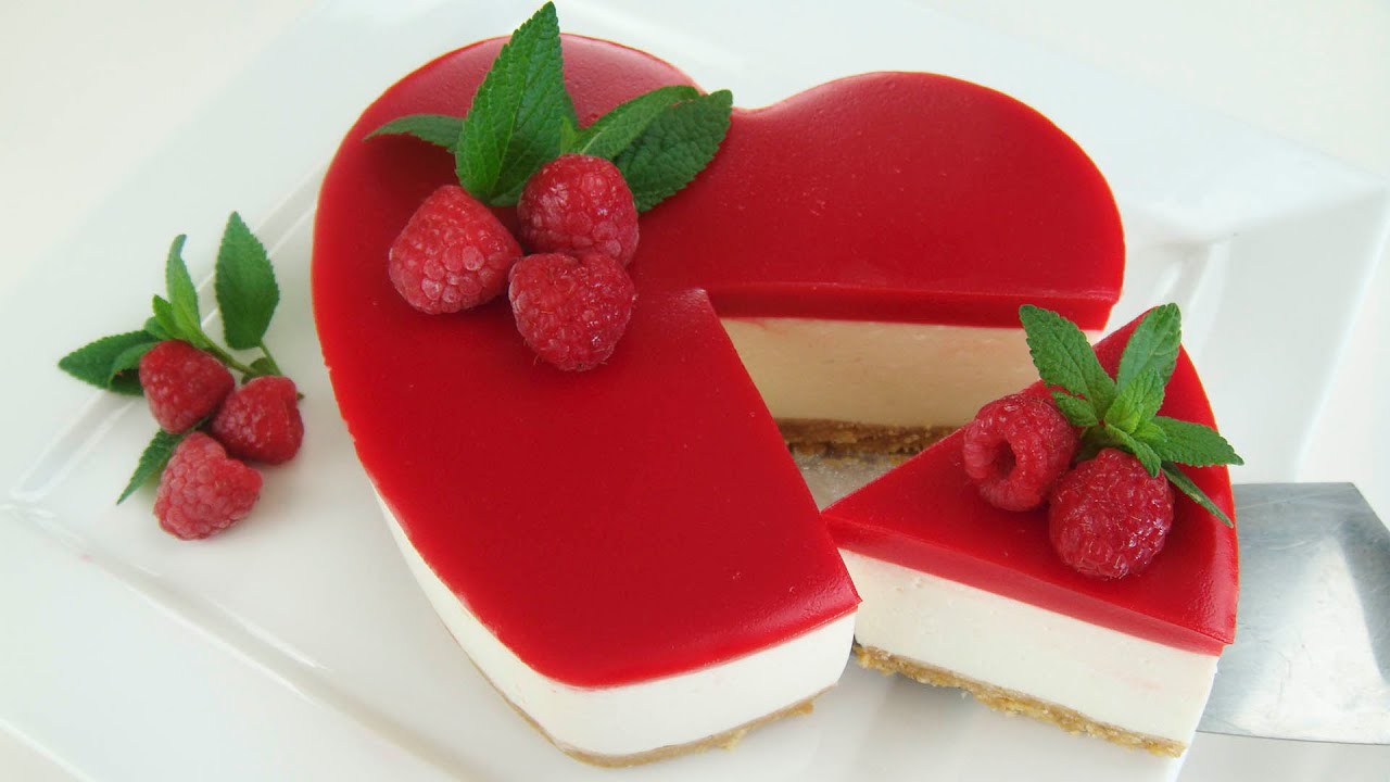 SAN VALENTÍN ( Cheesecake sin horno ) # 338 #