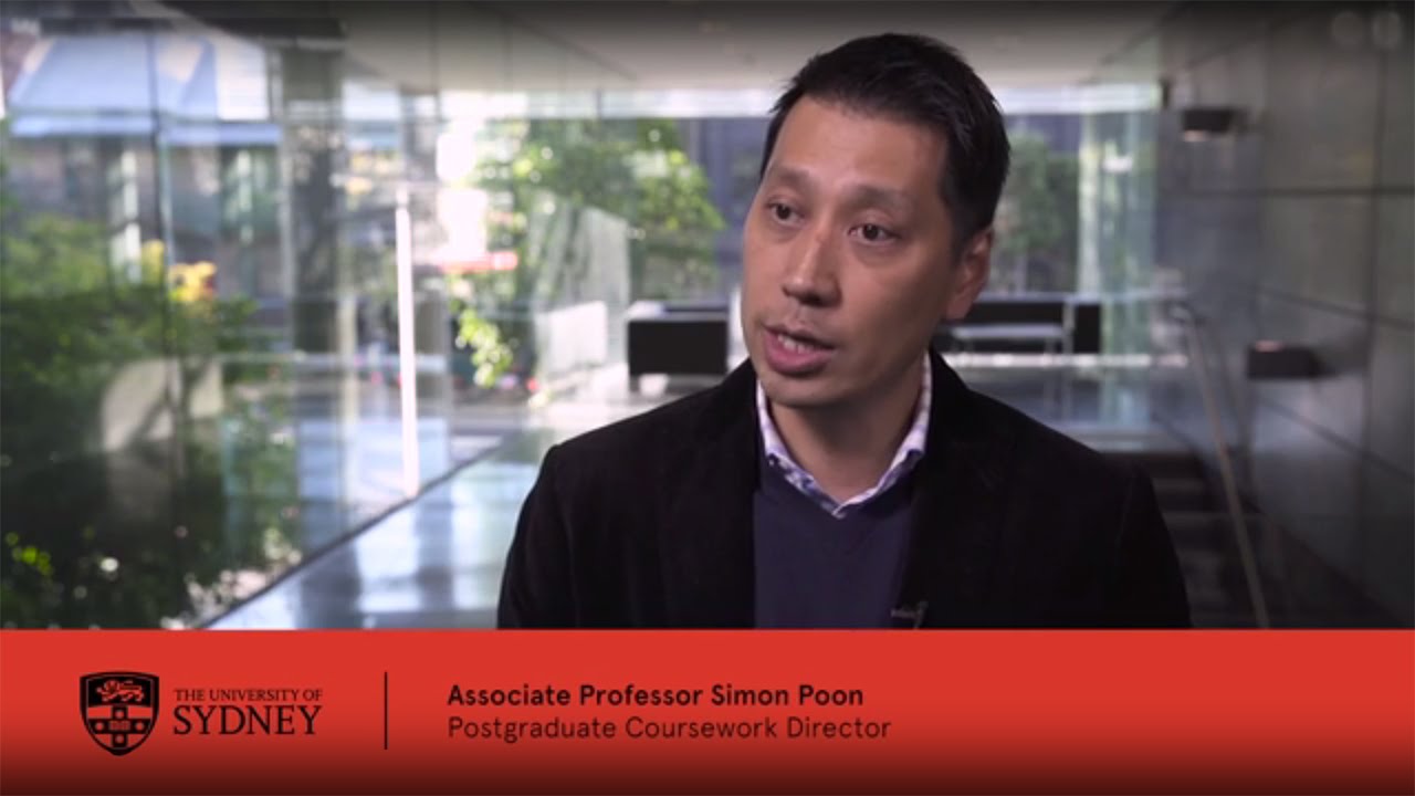 Master of Health Technology Innovation, University of Sydney