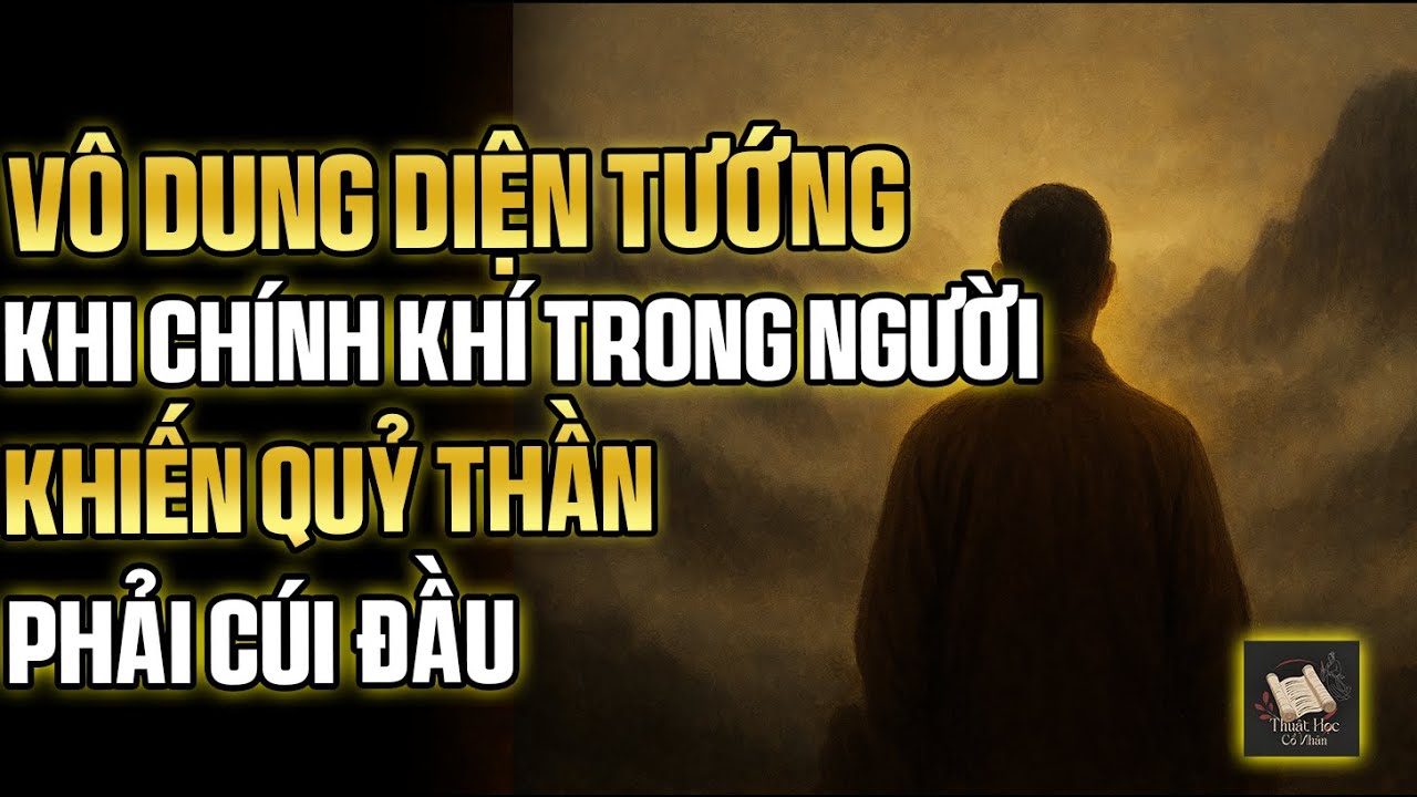 Vô Dung Diện Tướng – Khi Chính Khí Trong Người Khiến Quỷ Thần Phải Cúi Đầu | Thuật Học Cổ Nhân