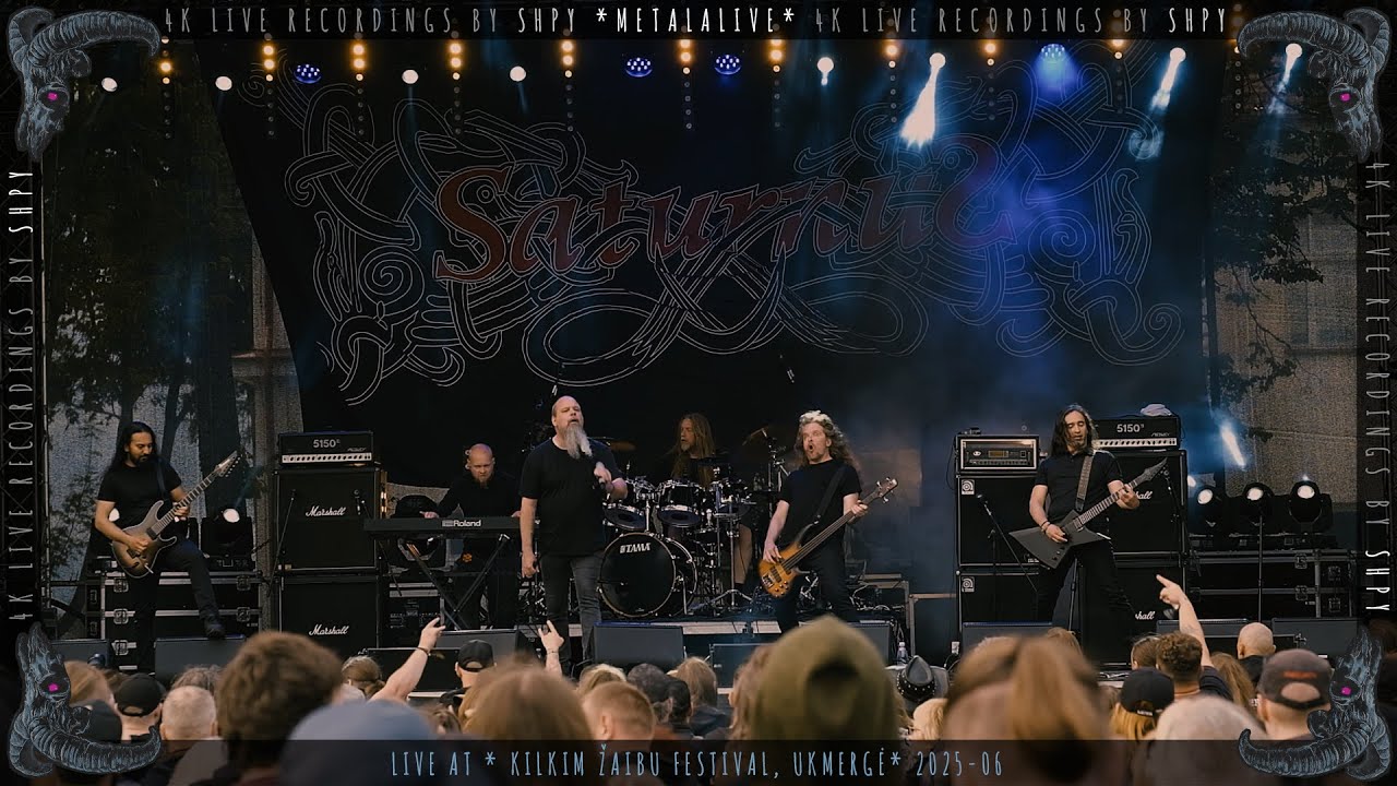 Saturnus Live @ Kilkim Žaibu festival, Lithuania, 2025 [Full Concert, 4k]