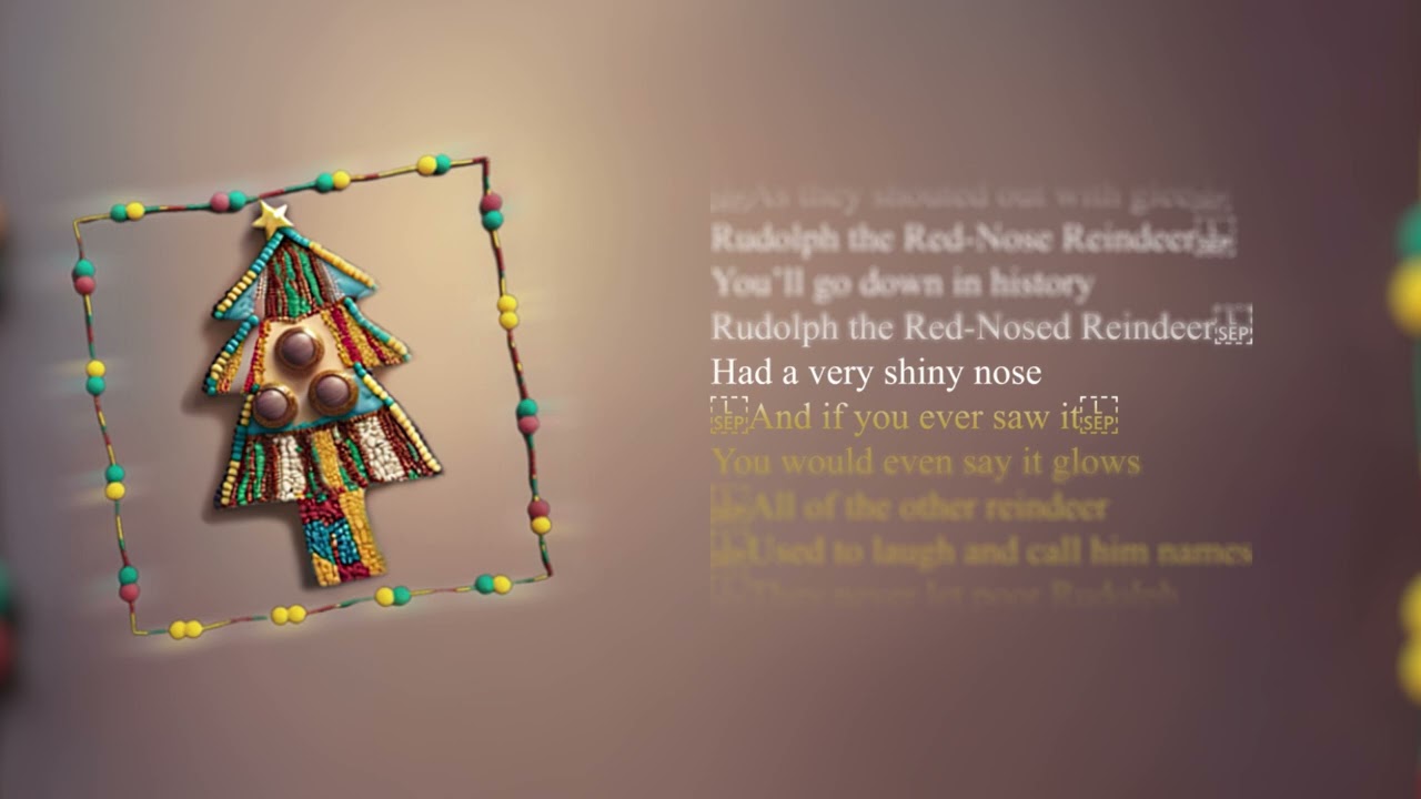 African Christmas - Rudolph The Red Nosed Reindeer