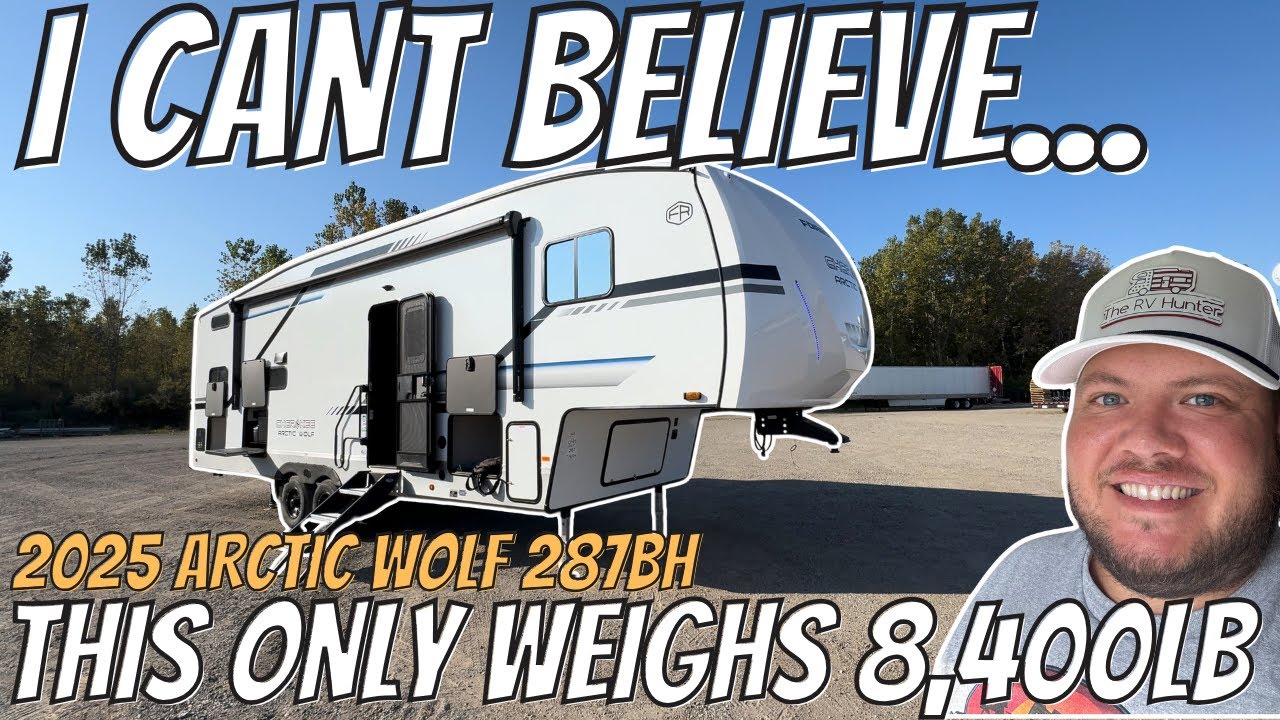 Сцепное устройство весом до 8500 фунтов!?! Arctic Wolf 287BH 2025 года