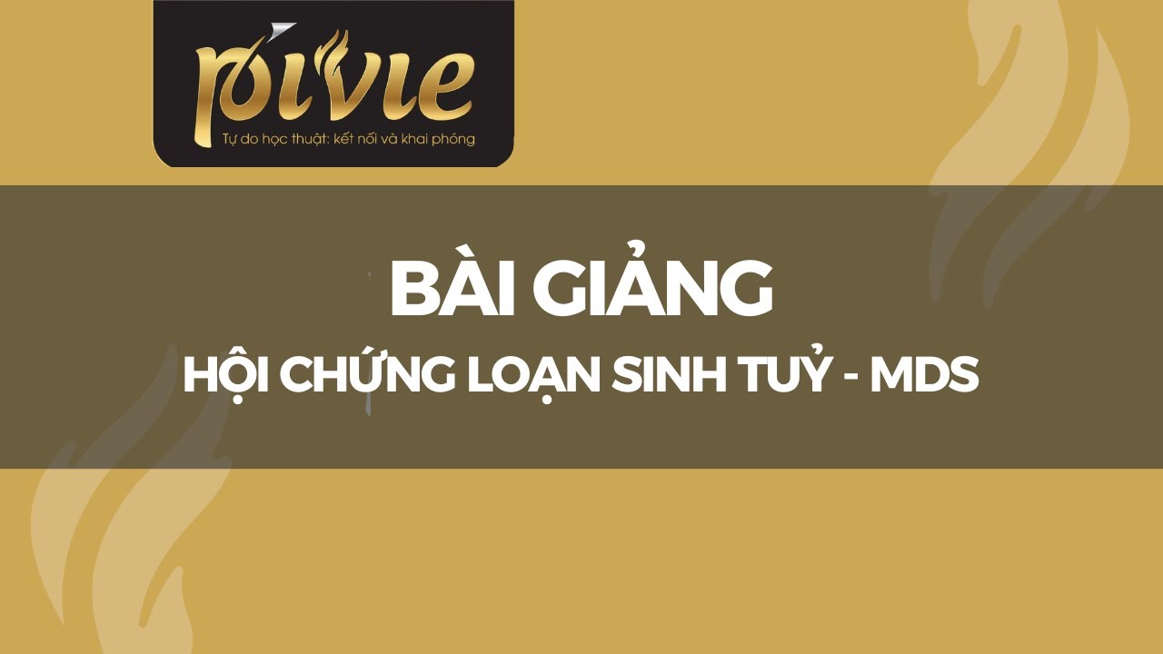 Hội chứng loạn sinh tuỷ - MDS [Phan Trúc]