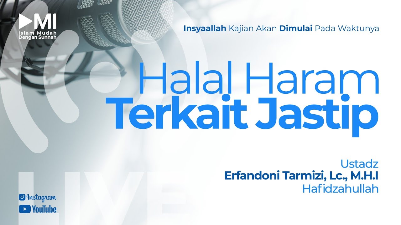 Ustadz Erfandoni Tarmizi. Lc., M.H.I. - Kajian Muamalah
