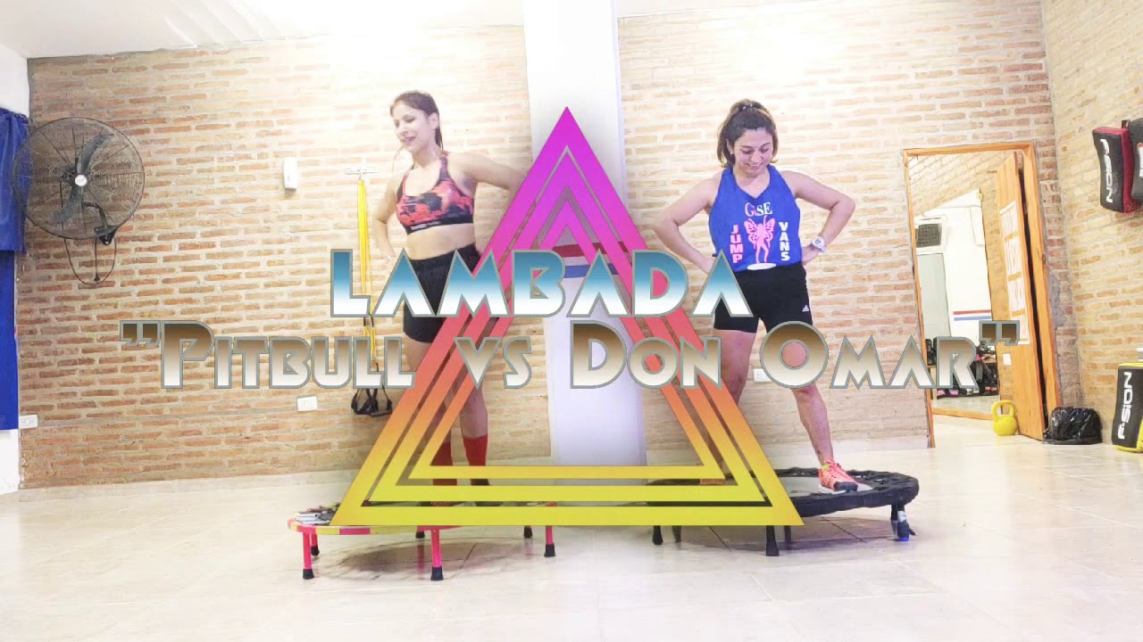 Lambada - pitbull vs don omar - jumpvans con gi #jumping #rebounder