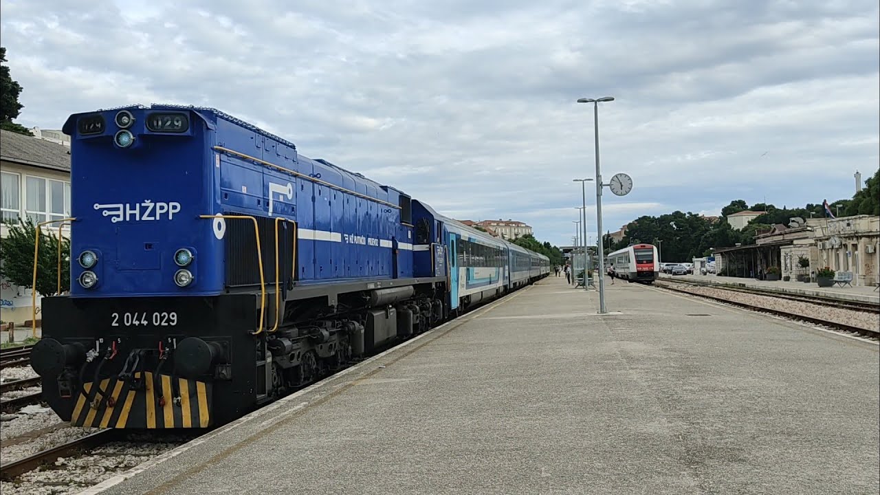 ADRIA InterCity indul&aacute;sa Split &aacute;llom&aacute;sr&oacute;l | 2023.06.14. | 🚆2023#17