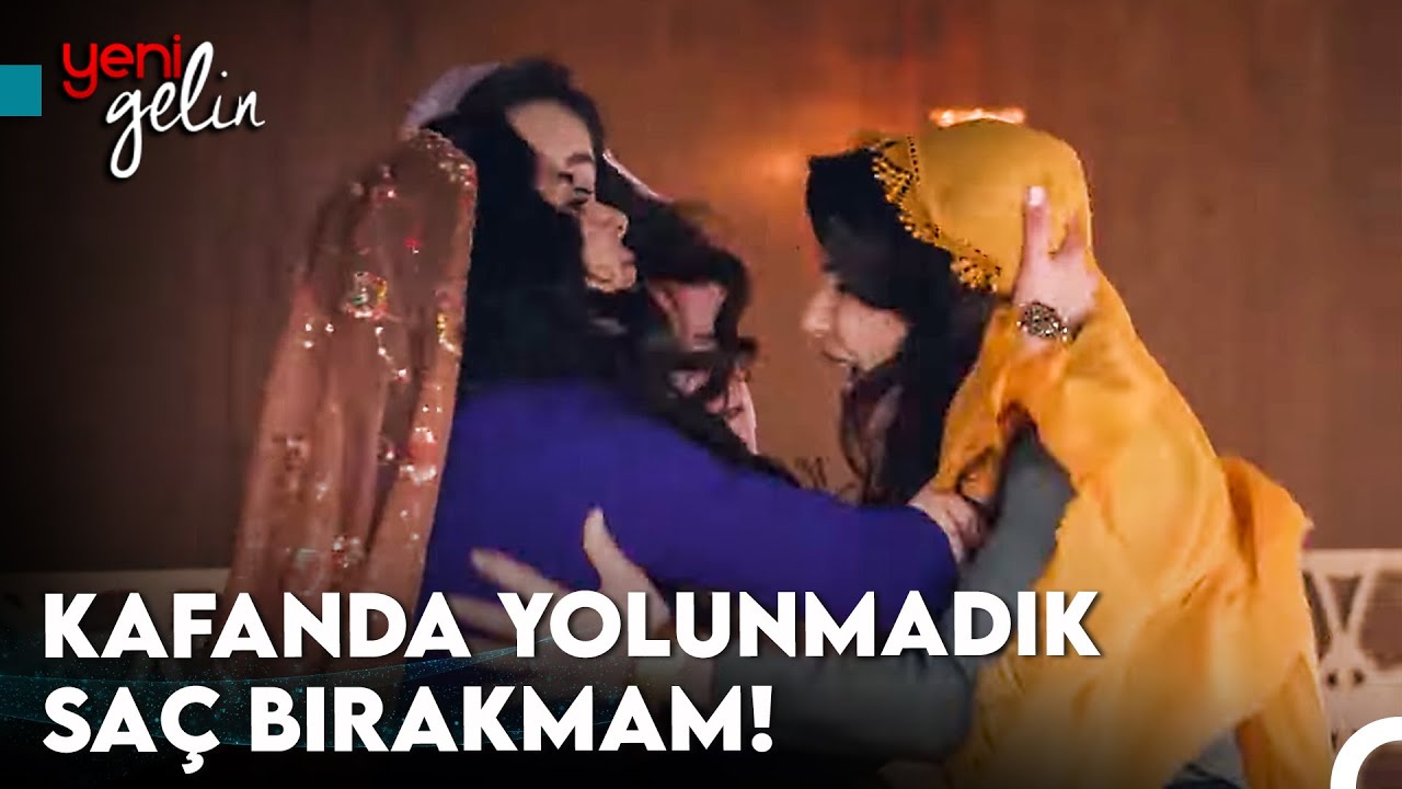 Eltiler Saç Baş Birbirine Girdi💣 - Yeni Gelin