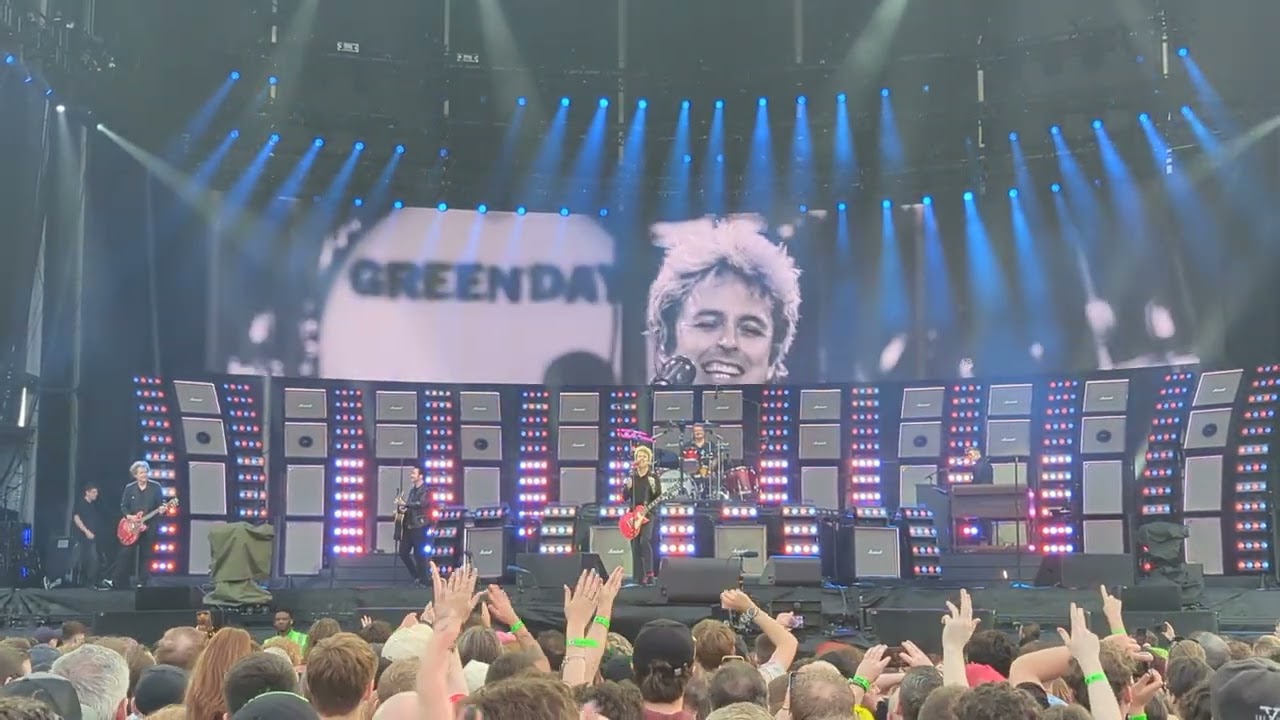 Green Day – Minority (Emirates Old Trafford Cricket Ground Manchester 21/06/24)