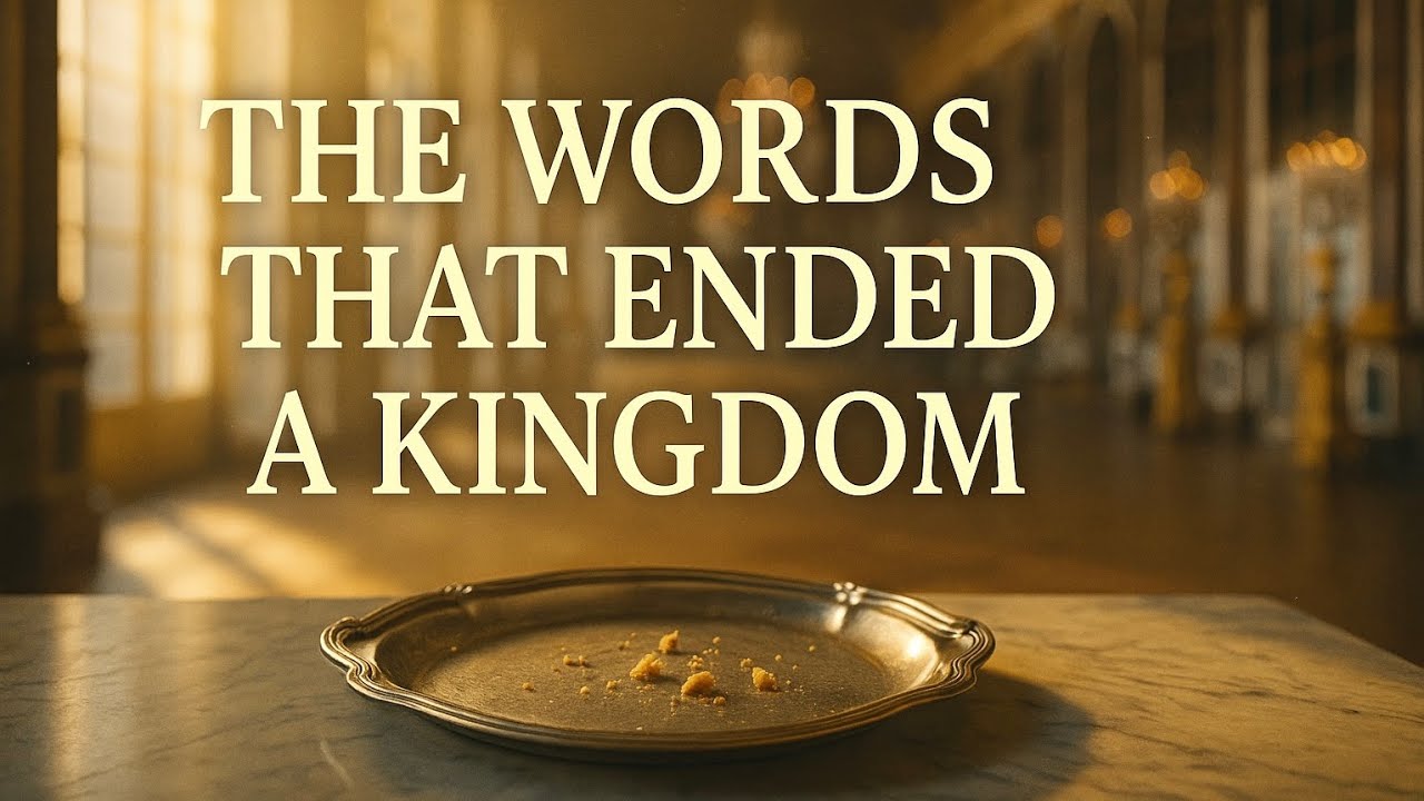 Let Them Eat Cake | A Servant’s Witness to a Dying Kingdom #english