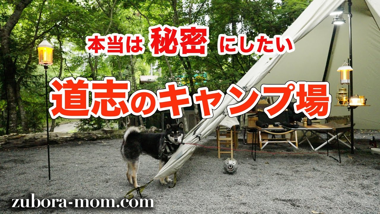 道志おすすめキャンプ場「オートキャンプインむじな」場内徹底紹介！プライベート重視におすすめです
