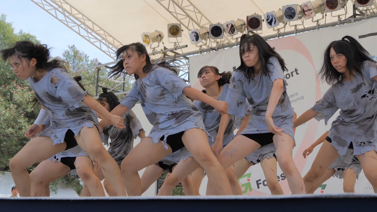 [4K] 初芝立命館高校 ダンス部 ゾンビダンス 日本高校ダンス部選手権出場 High School Dance