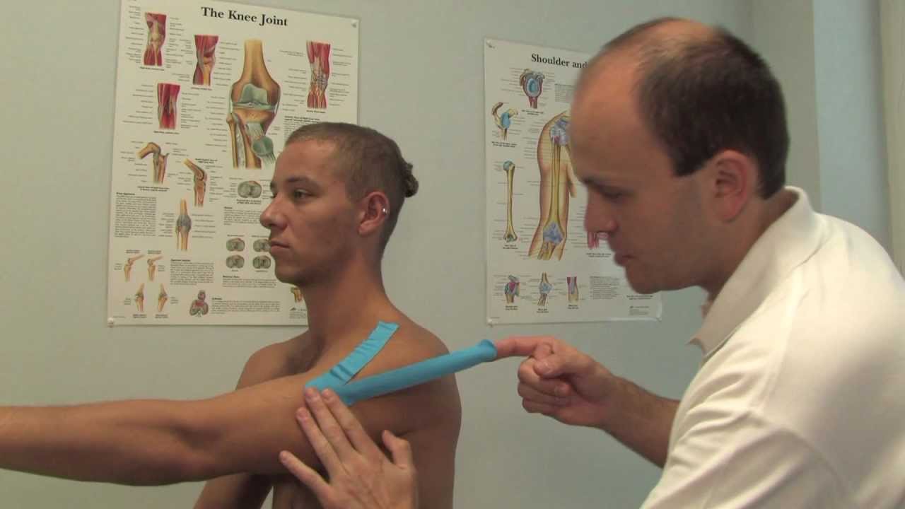 Kinesiology taping - Tejping při nestabilitě ramenního kloubu