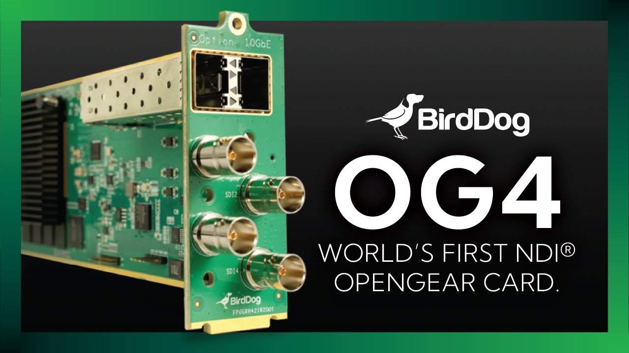 BirdDog openGear OG4